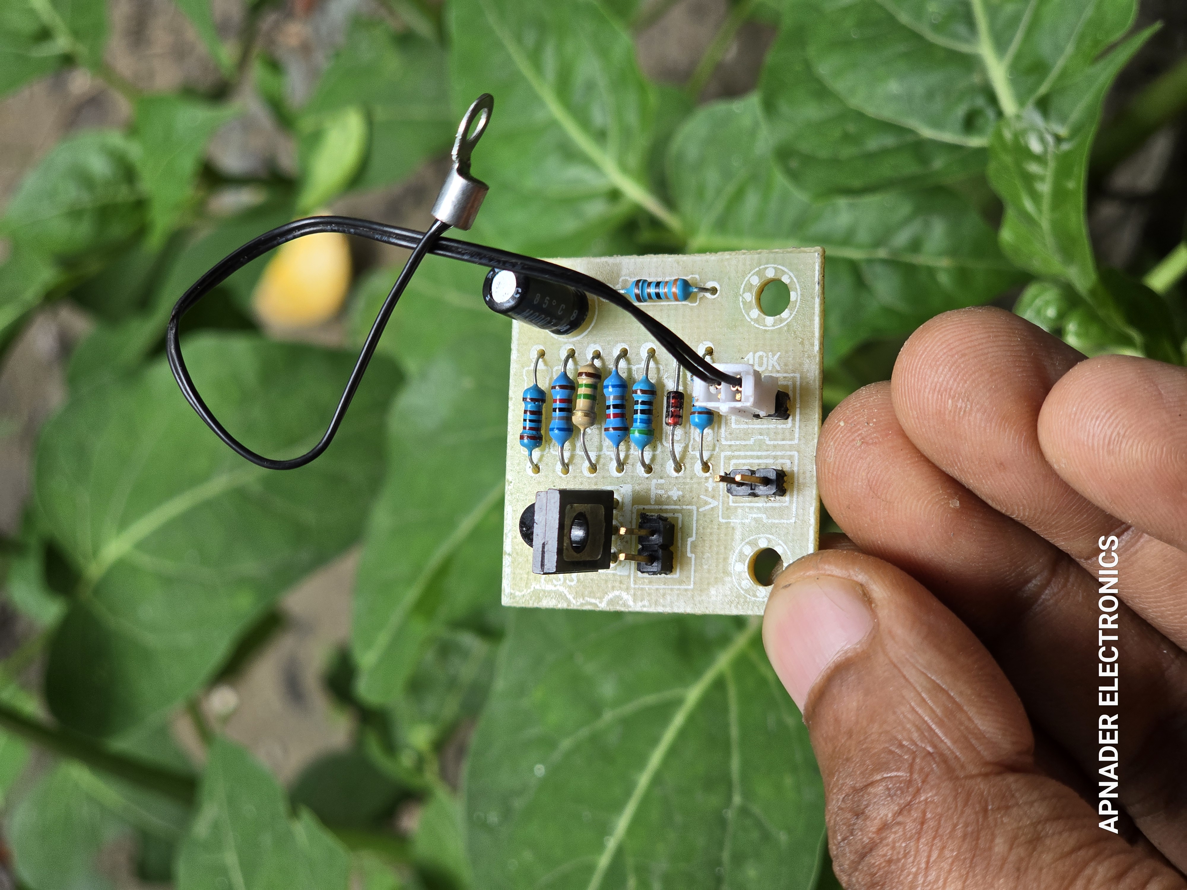 12V DC অটো টেম্পারেচার কন্ট্রোল ফ্যান স্পিড কন্ট্রোলার সার্কিট_img_4