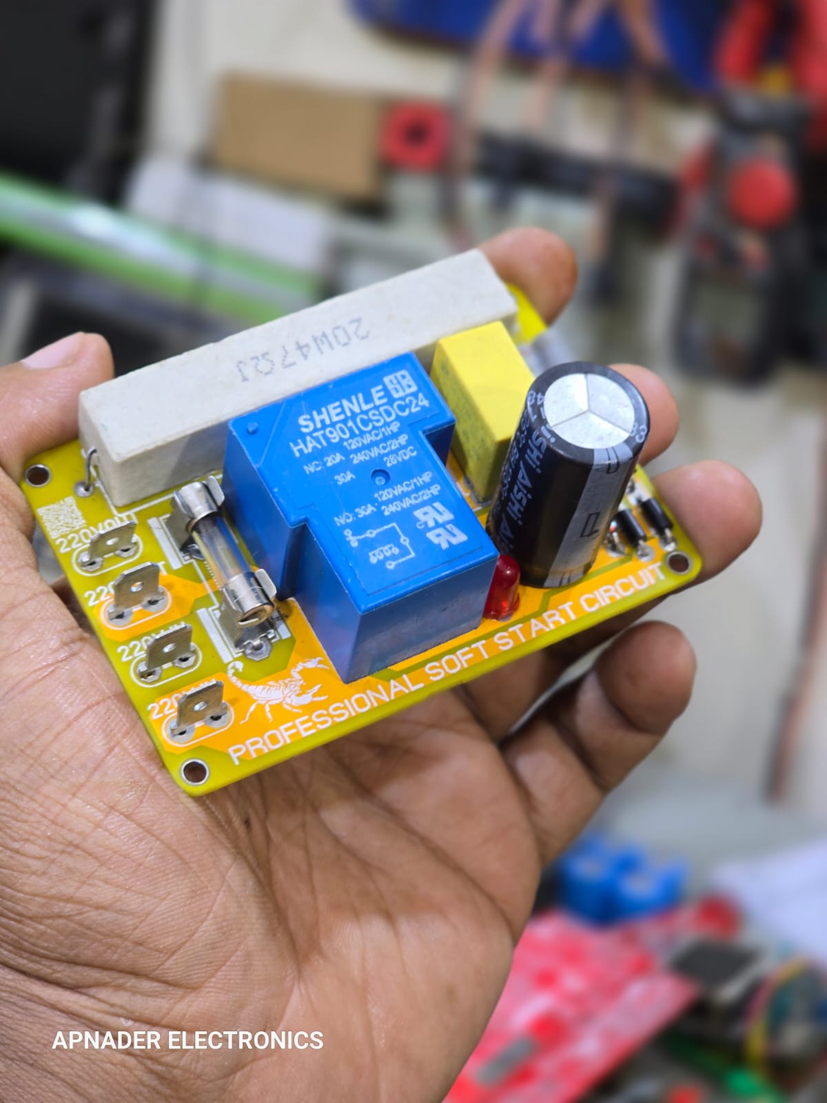 Premium 30A Dual Layer Soft Start Circuit for Audio Amplifier & Heavy Loads_img_6