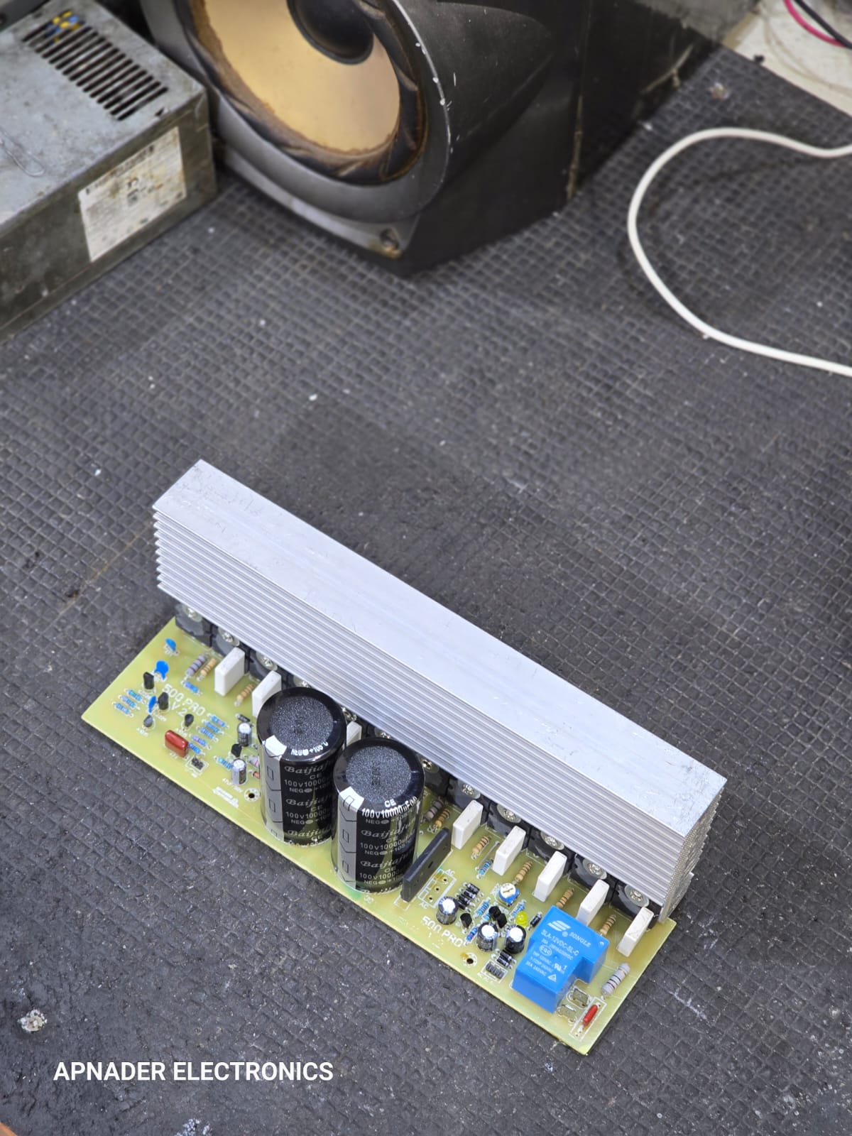 500 Pro V.2 Complete Audio Amplifier Board with Heavy Heatsink_img_1