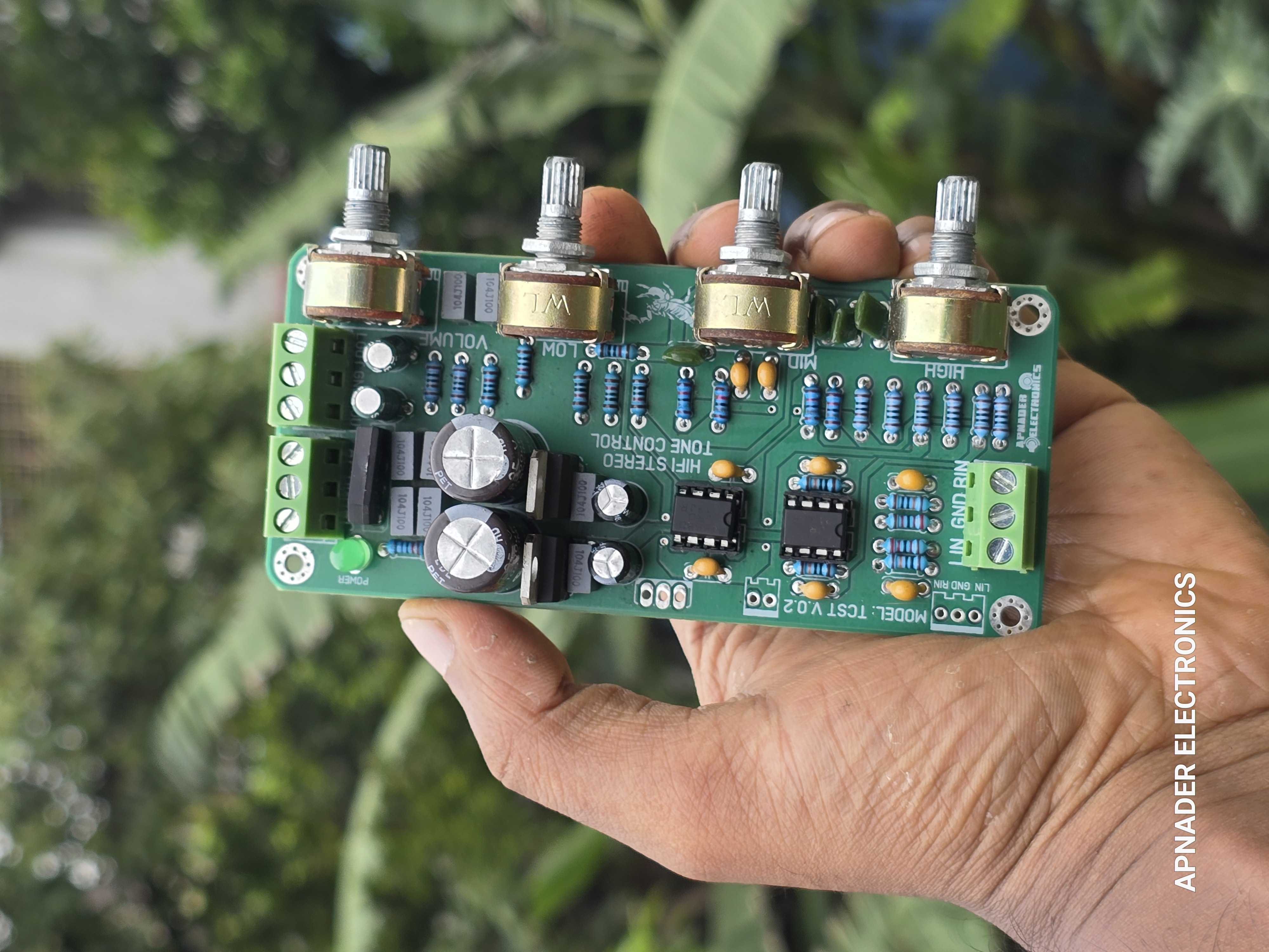 HIFI Stereo Tone Control Board (Model: TCST V.02) – High Quality & Low Noise_img_8