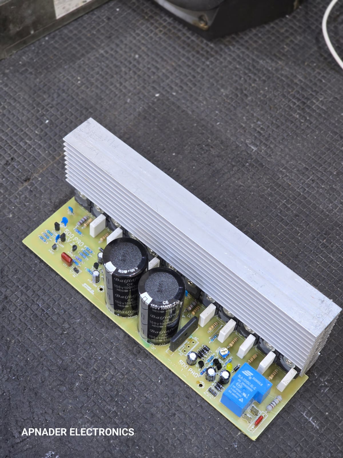 500 Pro V.2 Complete Audio Amplifier Board with Heavy Heatsink