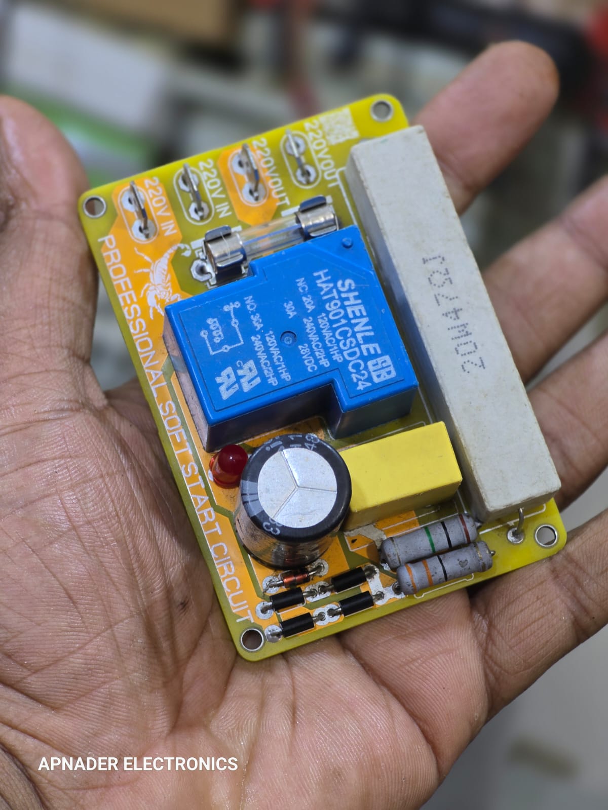 Premium 30A Dual Layer Soft Start Circuit for Audio Amplifier & Heavy Loads_img_5