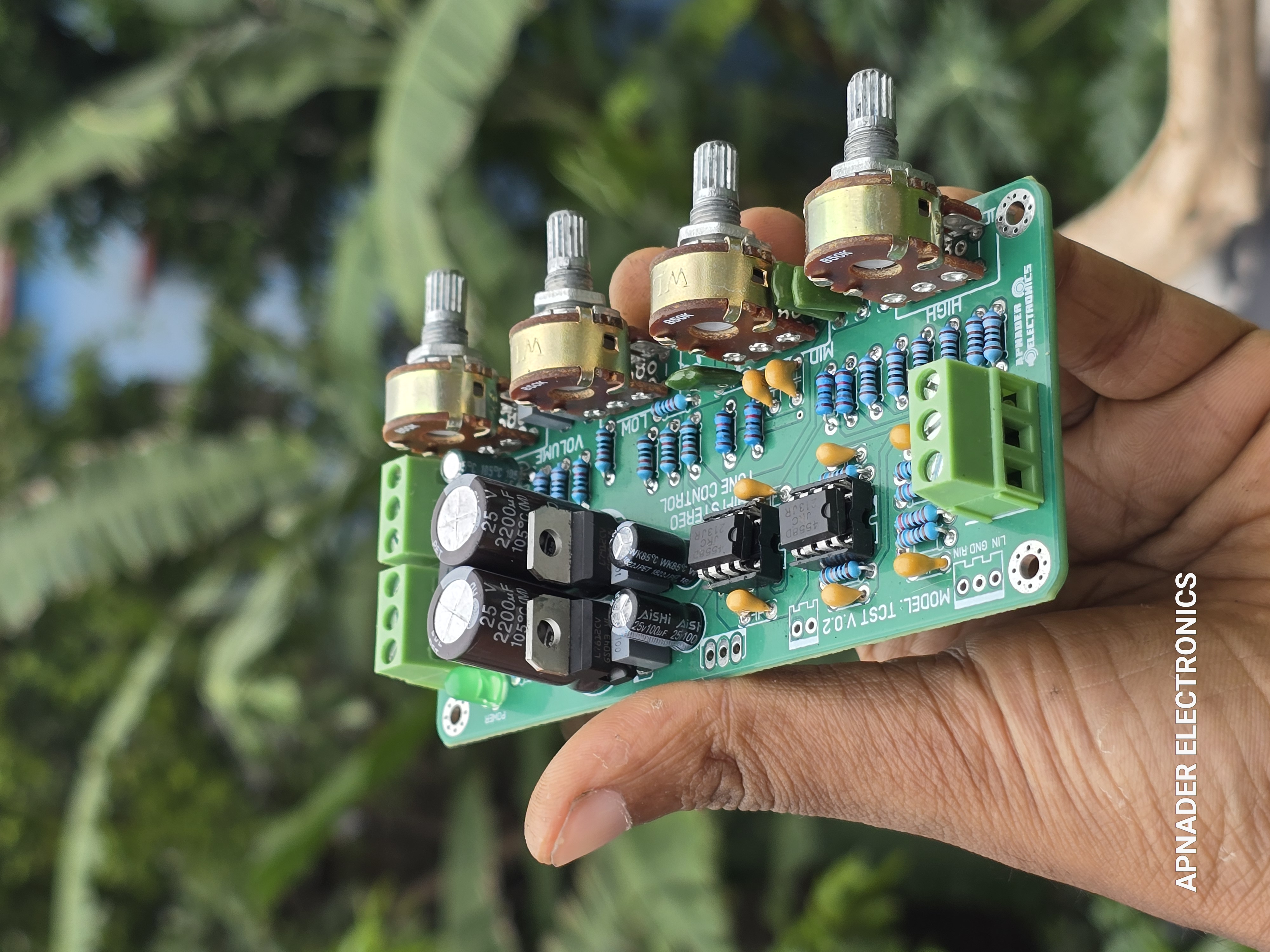HIFI Stereo Tone Control Board (Model: TCST V.02) – High Quality & Low Noise_img_9