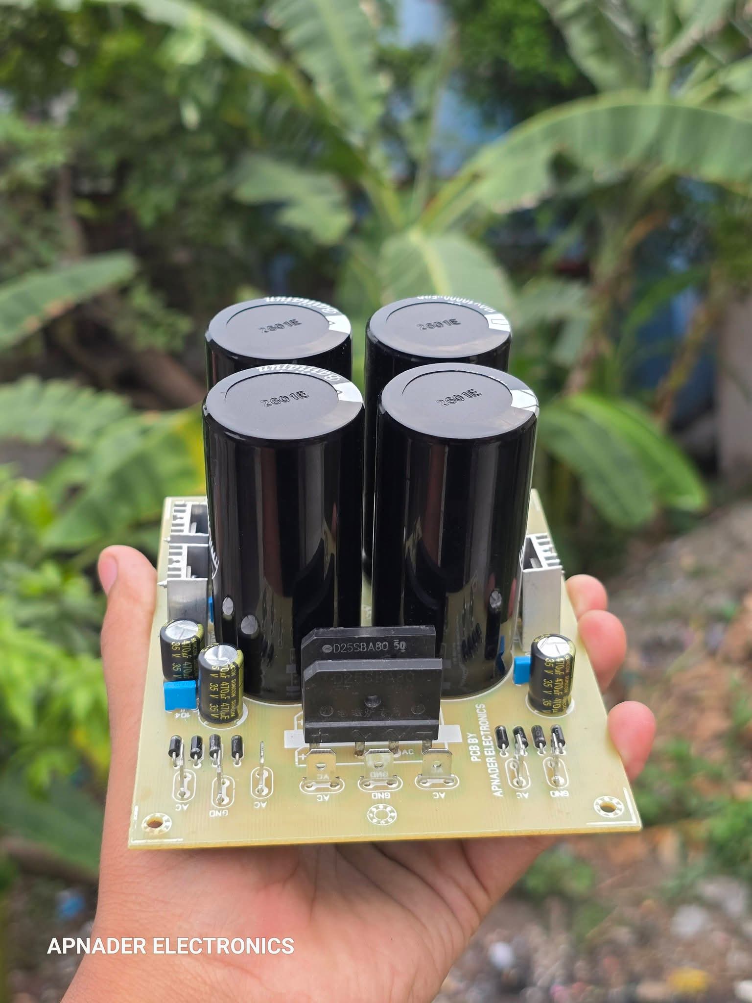 4-Capacitor Dual Power Supply Filter Board (100V 10000uF)_img_1