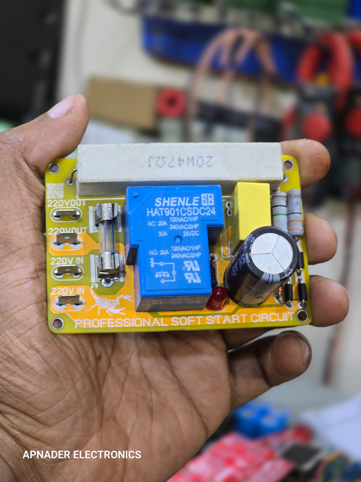 Premium 30A Dual Layer Soft Start Circuit for Audio Amplifier & Heavy Loads_img_2