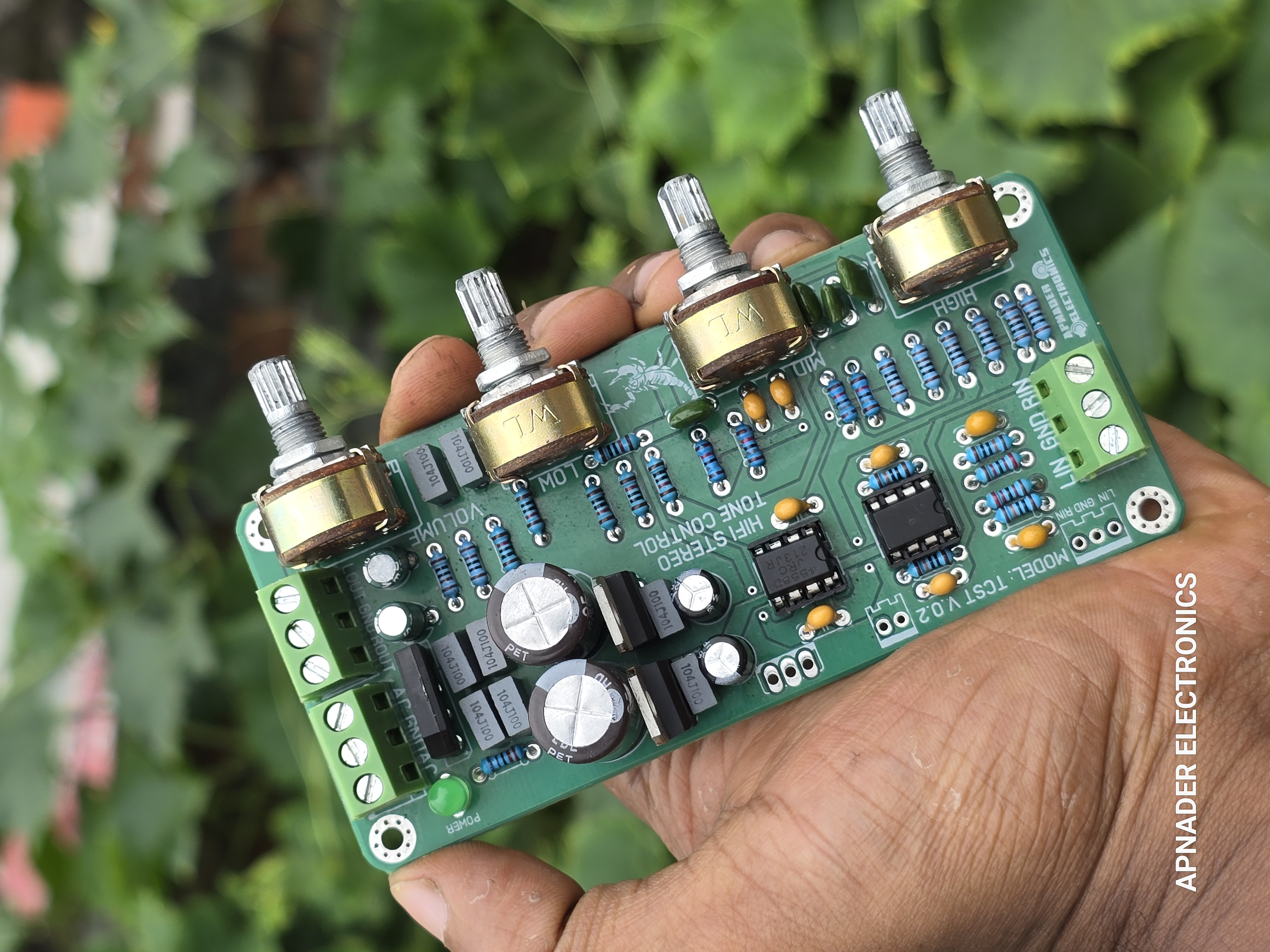 HIFI Stereo Tone Control Board (Model: TCST V.02) – High Quality & Low Noise_img_3