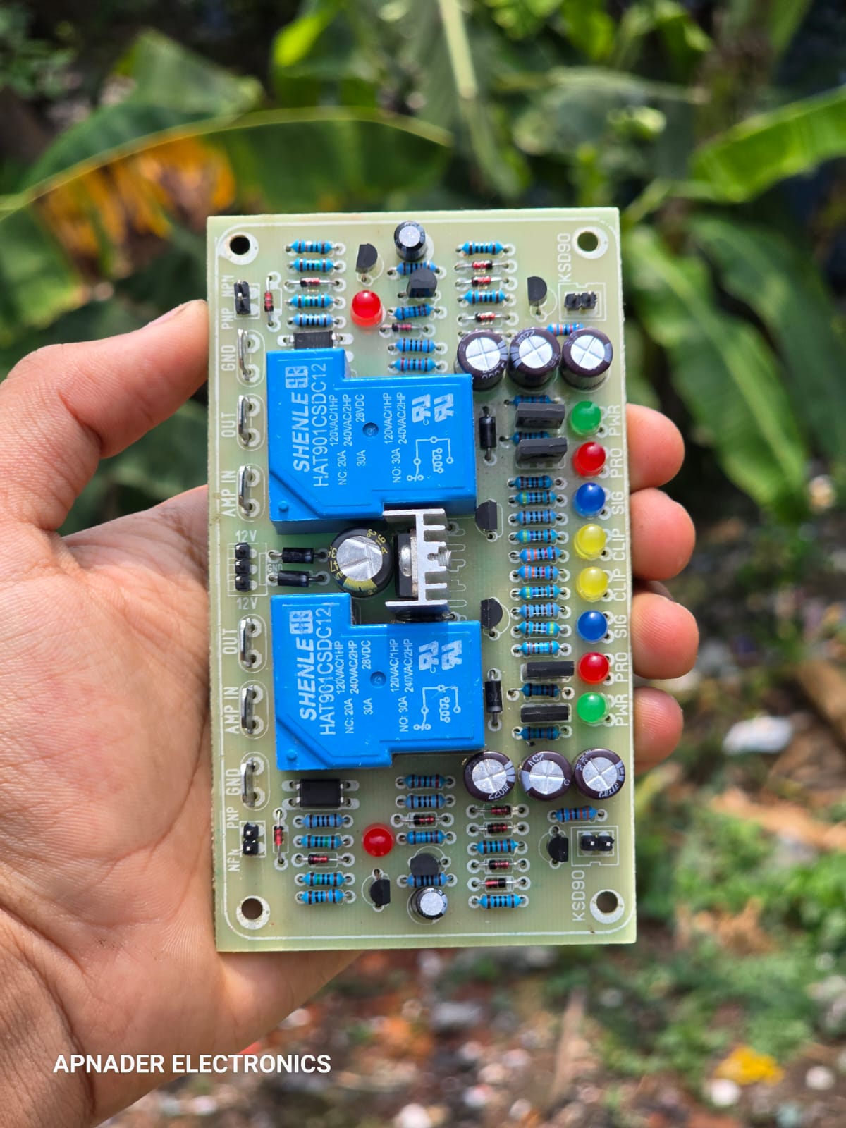 All-in-One Indonesian Stereo Speaker Protection Circuit