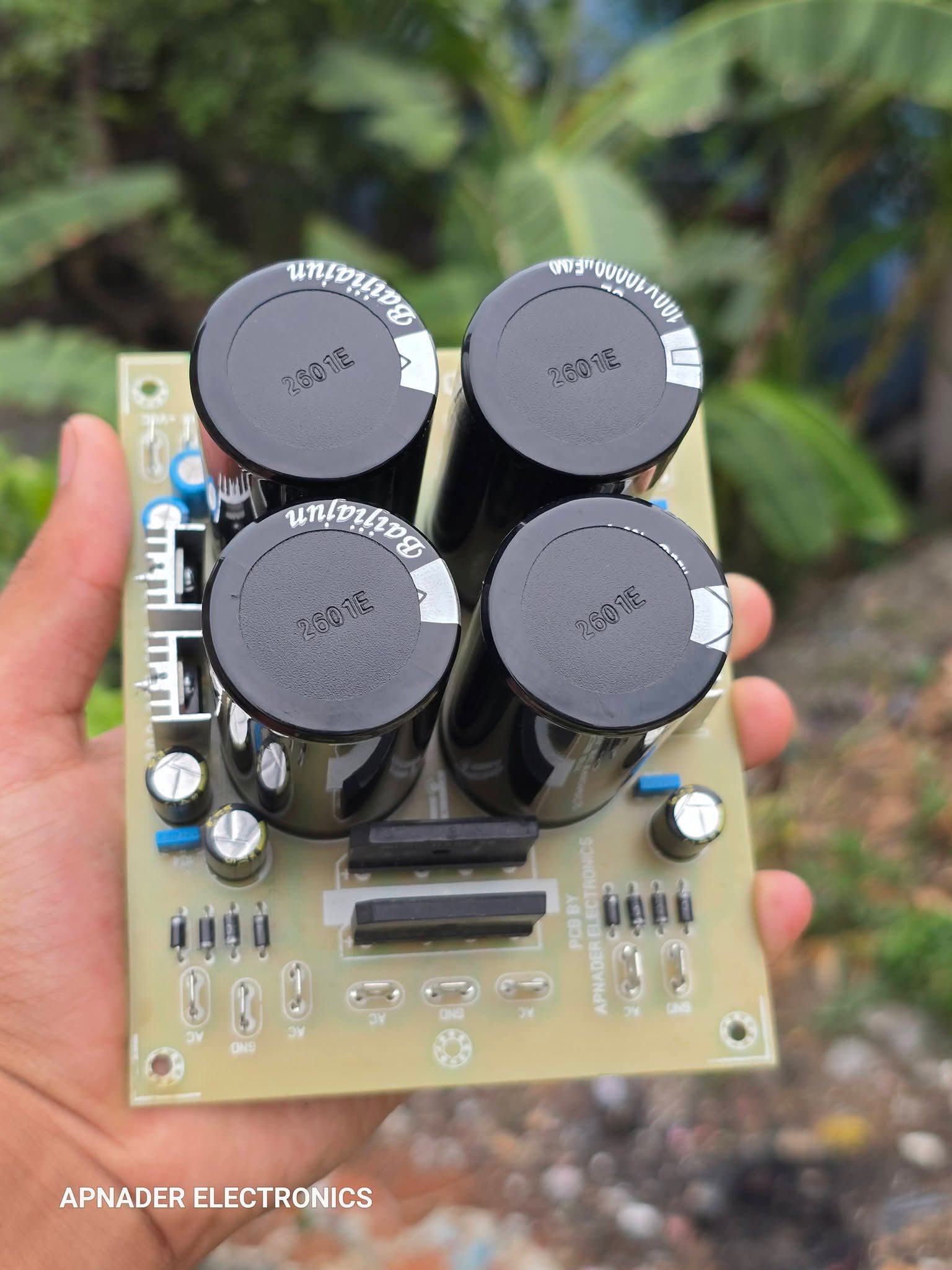 4-Capacitor Dual Power Supply Filter Board (100V 10000uF)_img_2