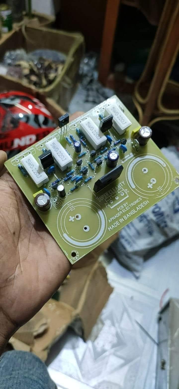 Super Clarity 4-Transistor Mono Audio Amplifier Board_img_1