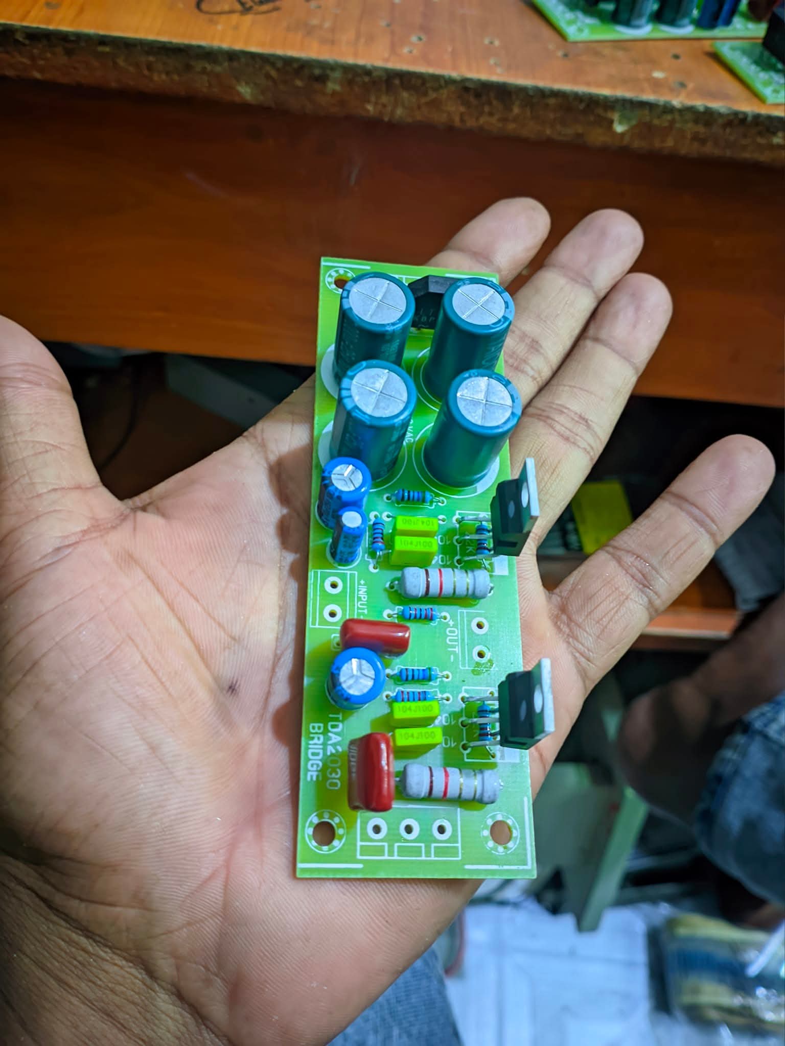 TDA2030 Bridge Audio Amplifier Board with Dual Power Supply (High-Bass Subwoofer & Speaker Board
