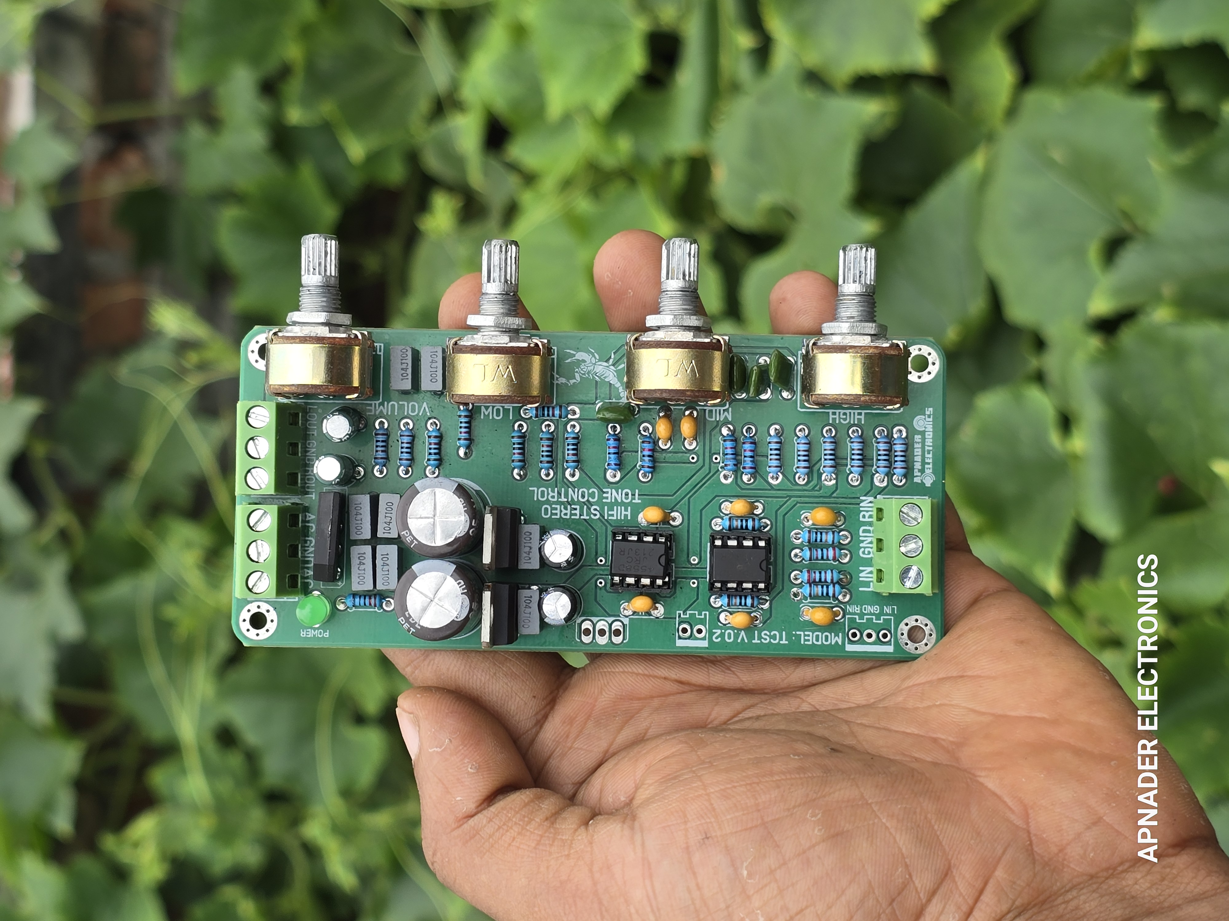 HIFI Stereo Tone Control Board (Model: TCST V.02) – High Quality & Low Noise_img_7