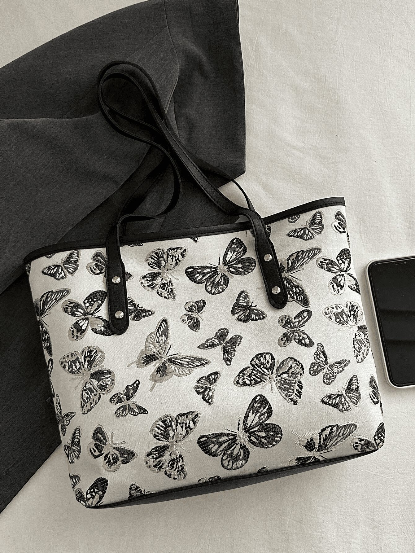 Celeste Butterfly Print Tote image 2