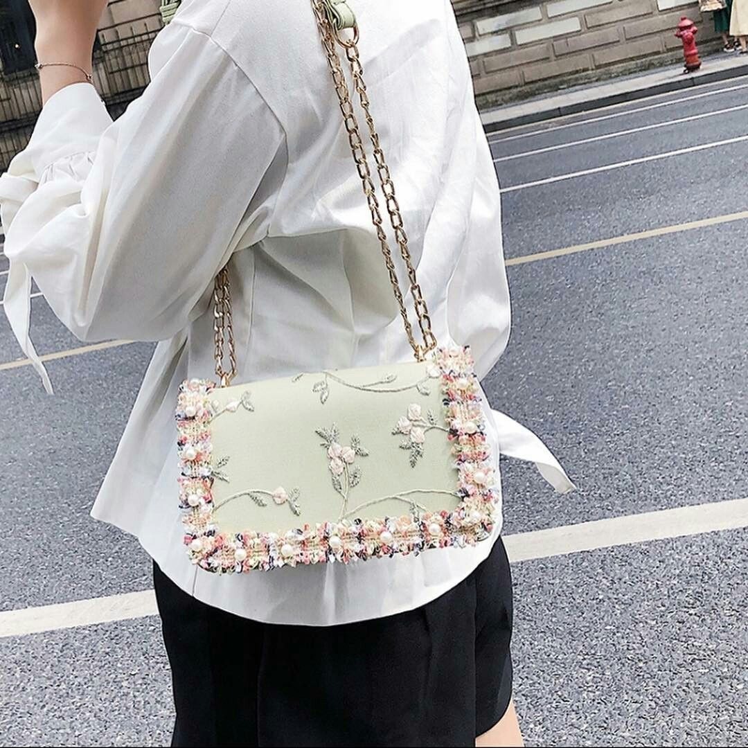Floré Embroidered Crossbody Bag image 2