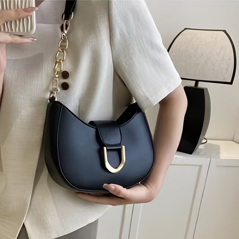 Solene Crescent Shoulder Bag image 2