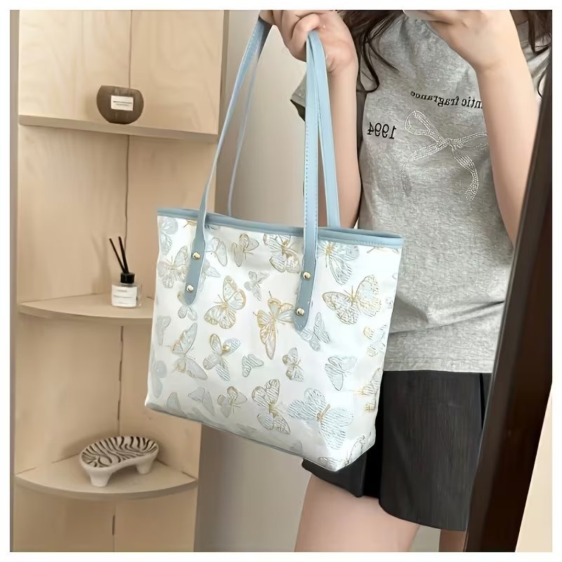 Celeste Butterfly Print Tote image 2