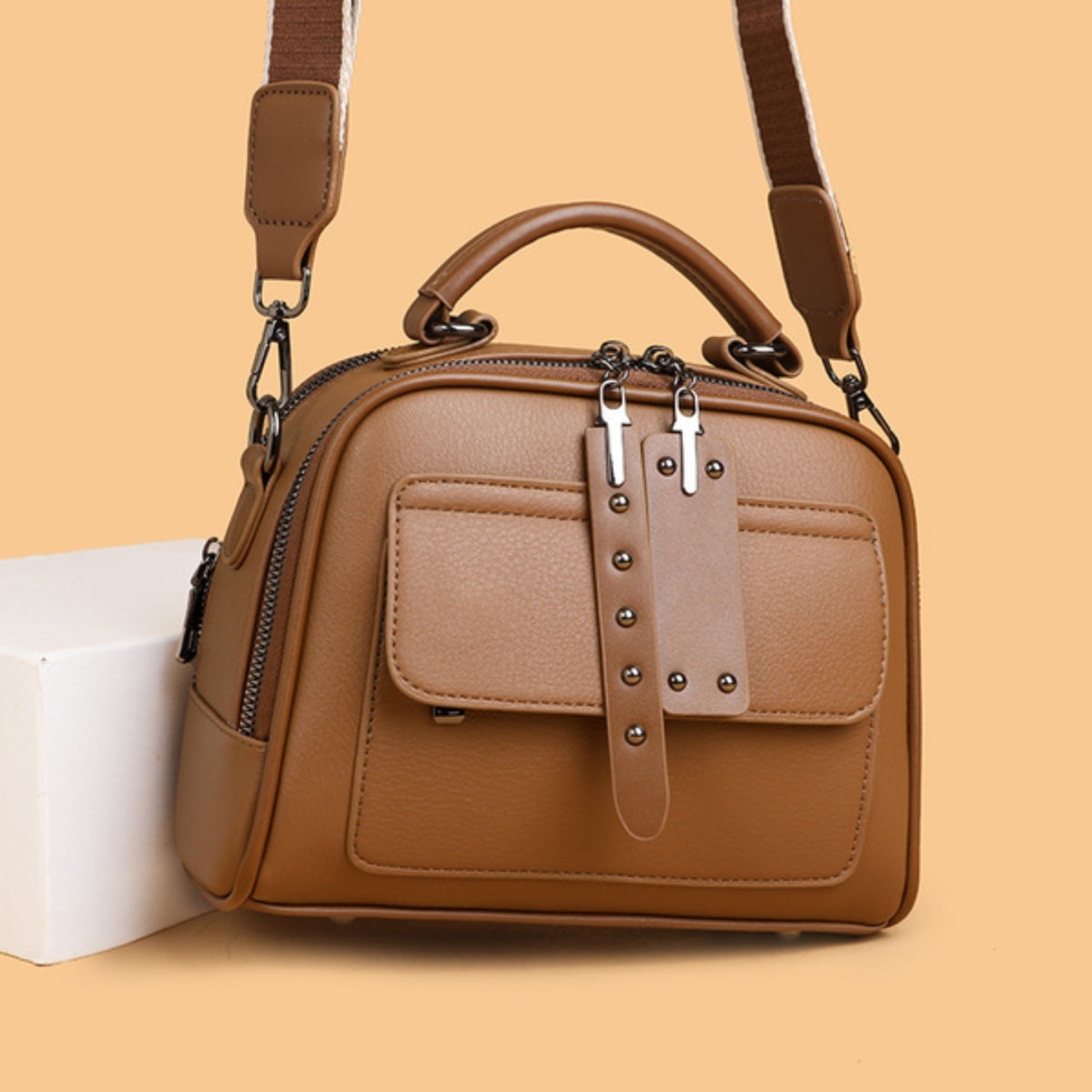 Arielle Multi-Pocket Handbag image 4