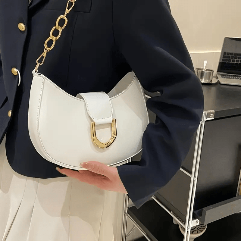 Solene Crescent Shoulder Bag image 4