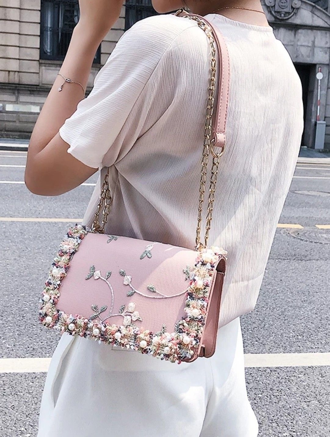 Floré Embroidered Crossbody Bag image 3