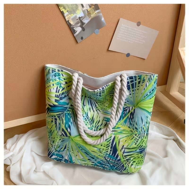 Palmera Tropical Canvas Tote image 2