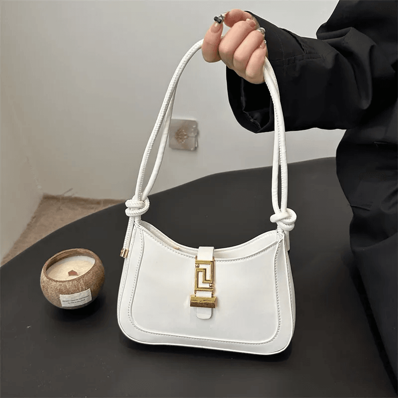 Livia Geometric Clasp Shoulder Bag image 2