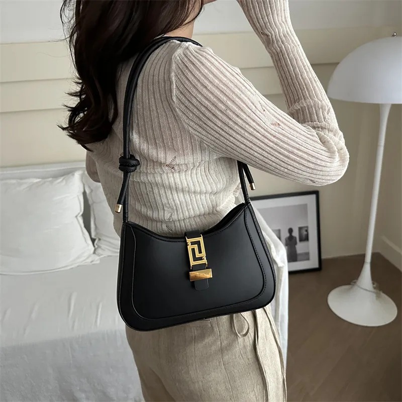 Livia Geometric Clasp Shoulder Bag image 2