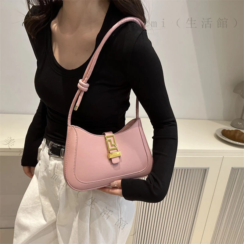 Livia Geometric Clasp Shoulder Bag image 2