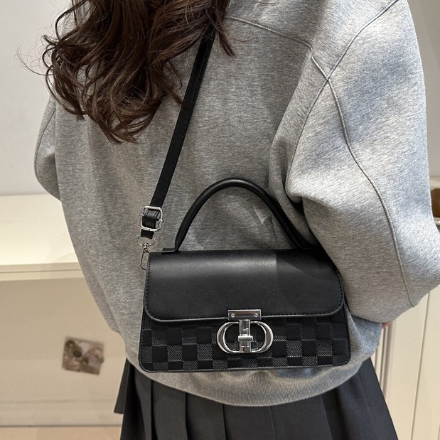 Camille Checkered Handbag image 2