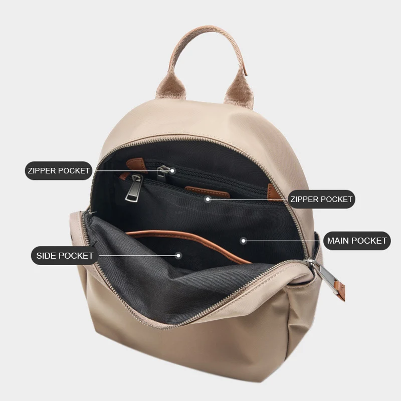 Selene Lightweight Oxford Backpack image 3
