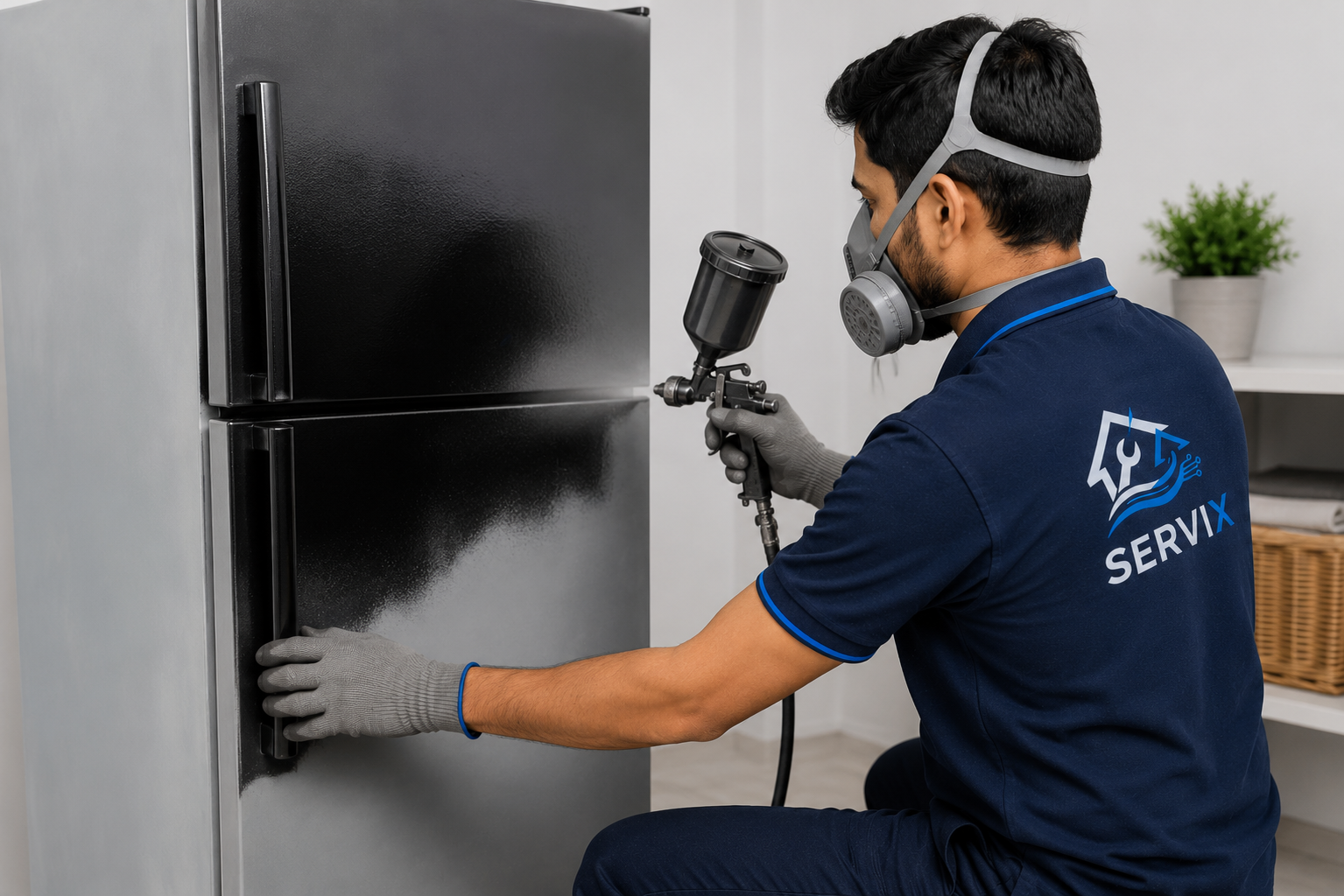Professional Refrigerator Painting & Restoration Service