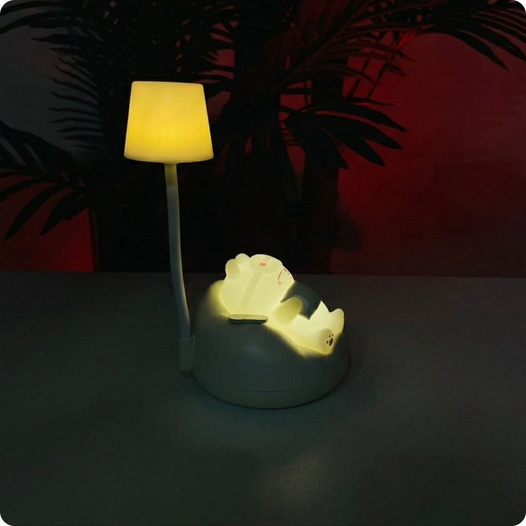 Sleeping cat lamp with Touch Control thumbnail 3