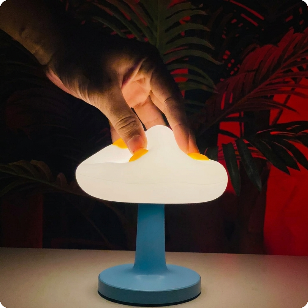 Cloud Beside Lamp With Touch Control thumbnail 2