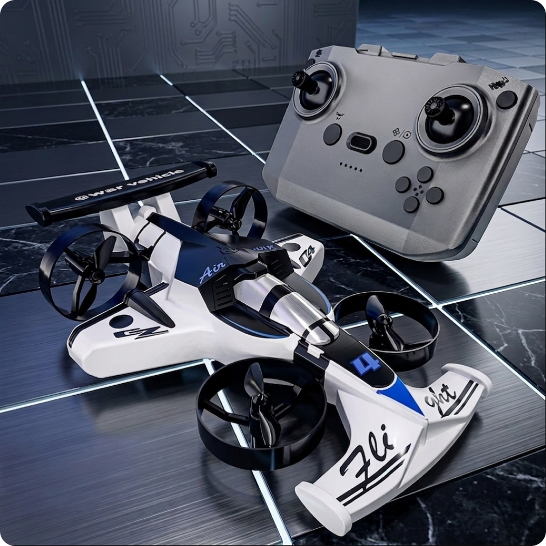 2 in 1 RC Racing Car & Plane Drone 🚗⚡✈️ thumbnail 4