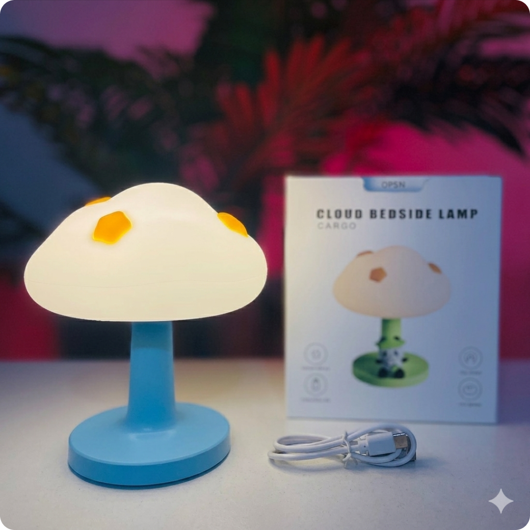 Cloud Beside Lamp With Touch Control thumbnail 4