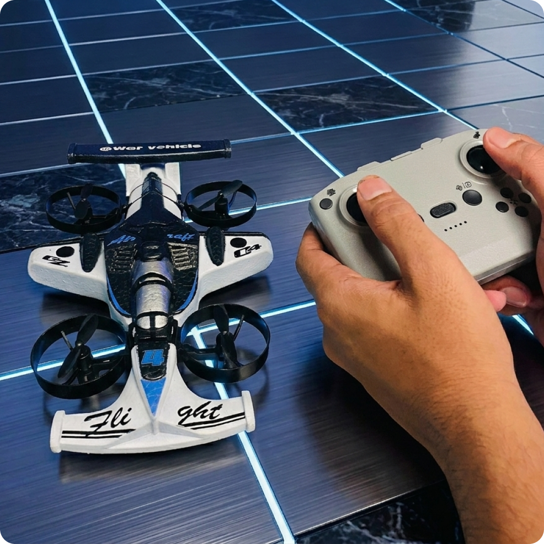 2 in 1 RC Racing Car & Plane Drone 🚗⚡✈️