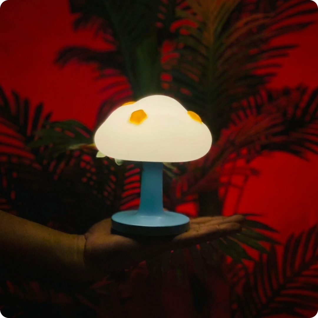 Cloud Beside Lamp With Touch Control
