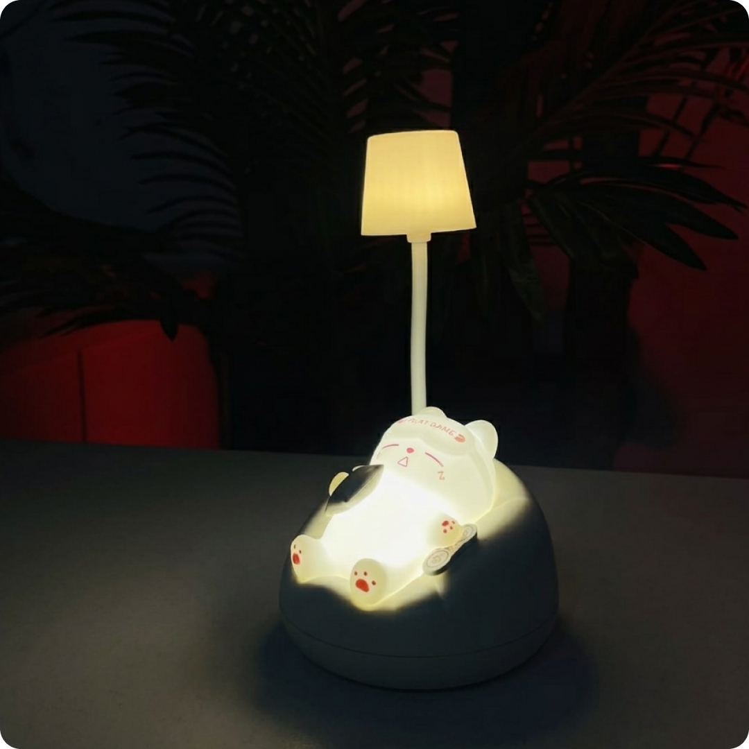 Sleeping cat lamp with Touch Control thumbnail 4