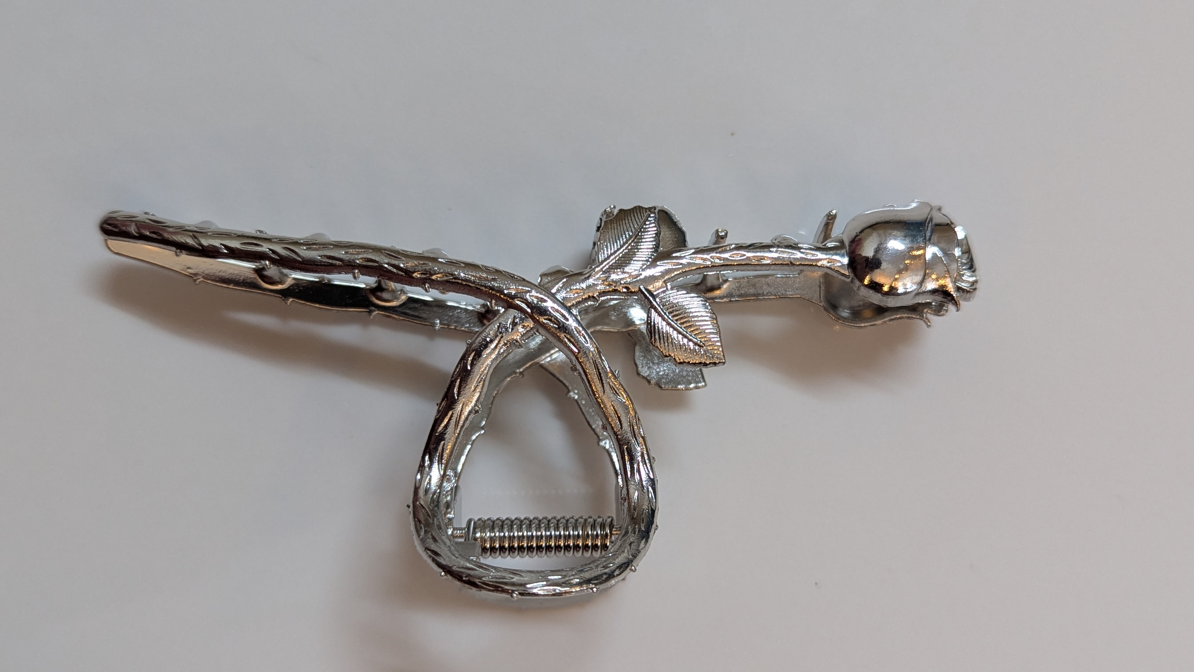Elegant metal butterfly clips