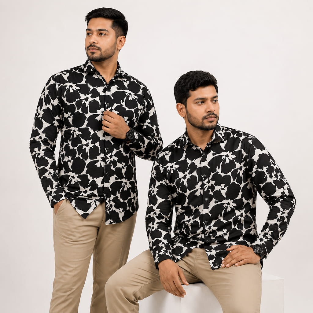 Abstract Full sleeve shirts for men_img_2