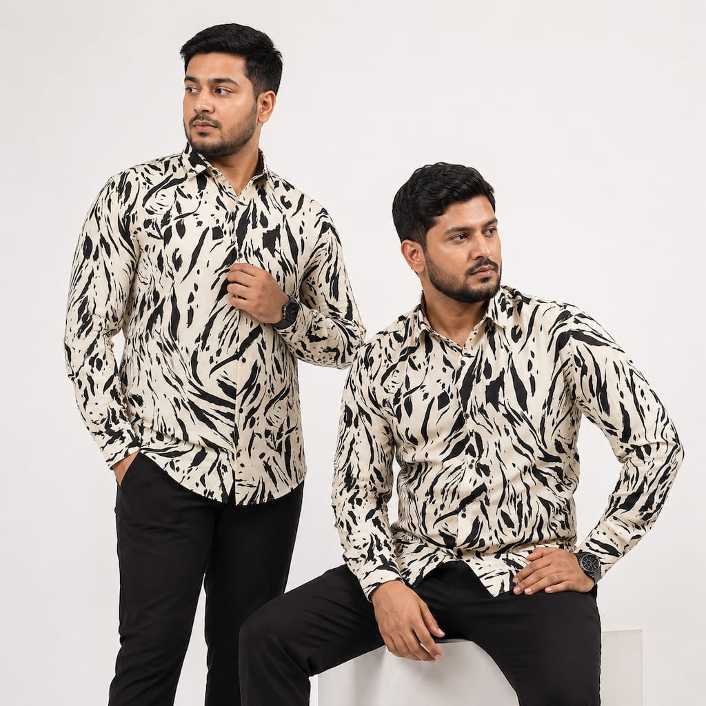 Abstract Full sleeve shirts for men_img_1