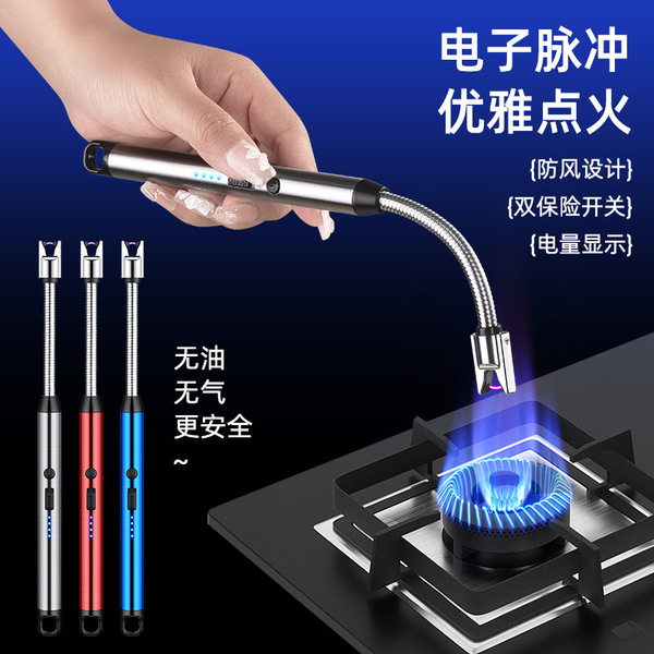 Premium Flexible Electric Arc Lighter – Windproof, Rechargeable, USB Lighter