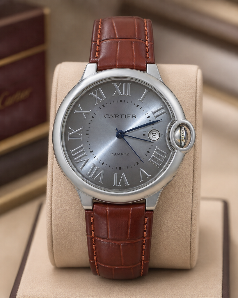 Premium Ballon-Style Quartz Watch