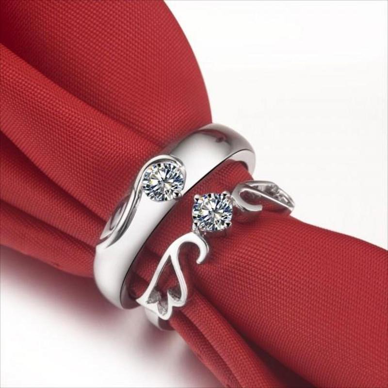 Love Promise Couple Finger Ring