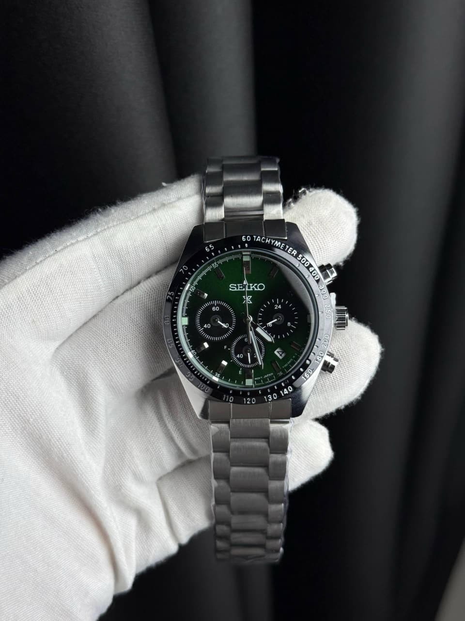 Seiko Prospex Speedtimer Chronograph। Deep Green Dial