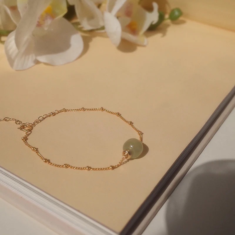 Simple Pearl Elastic Bracelet