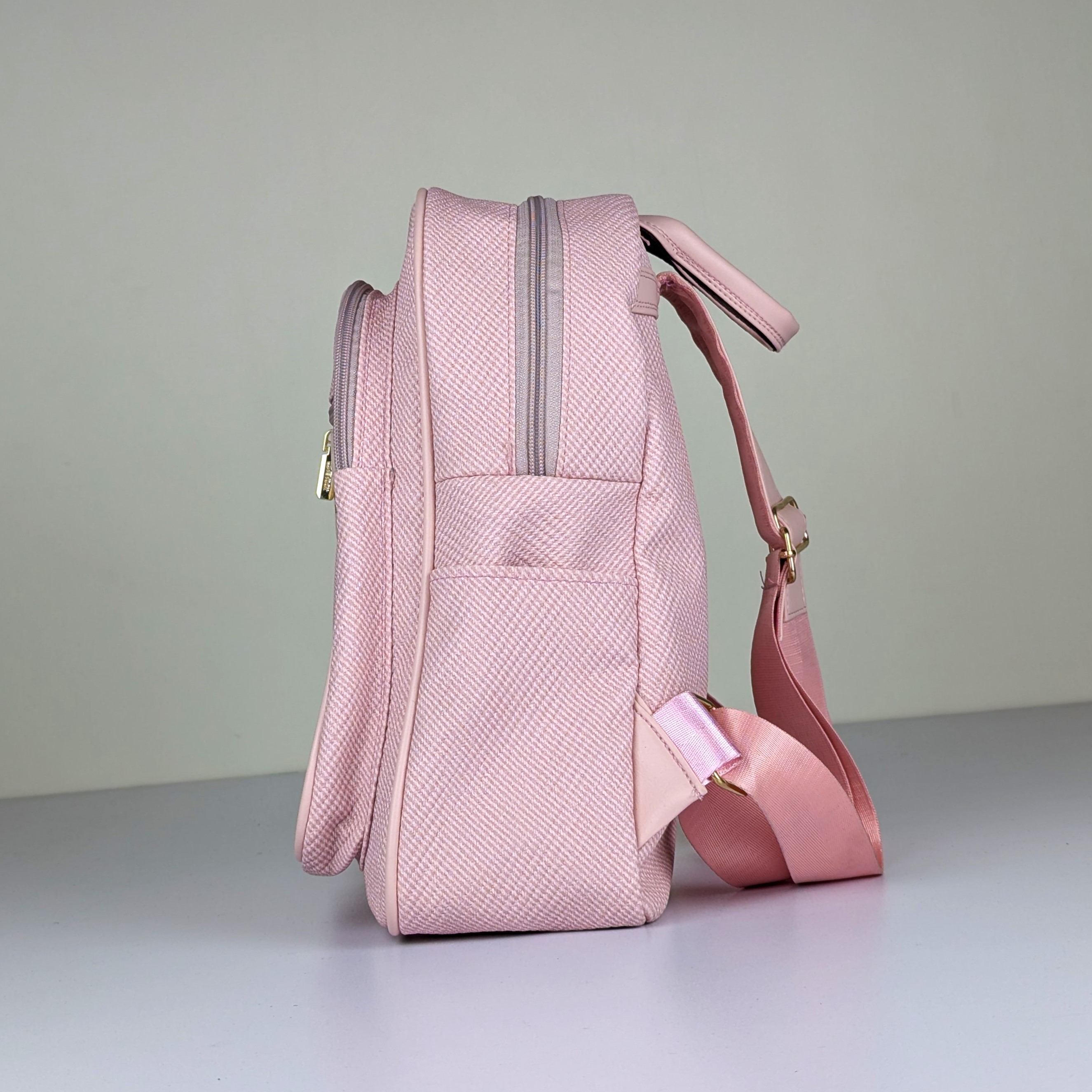 Premium Textured Synthetic Leather Backpack