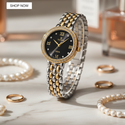 Titan Two-Tone Roman Dial WatchCode : 12889 (Copy) (Copy)