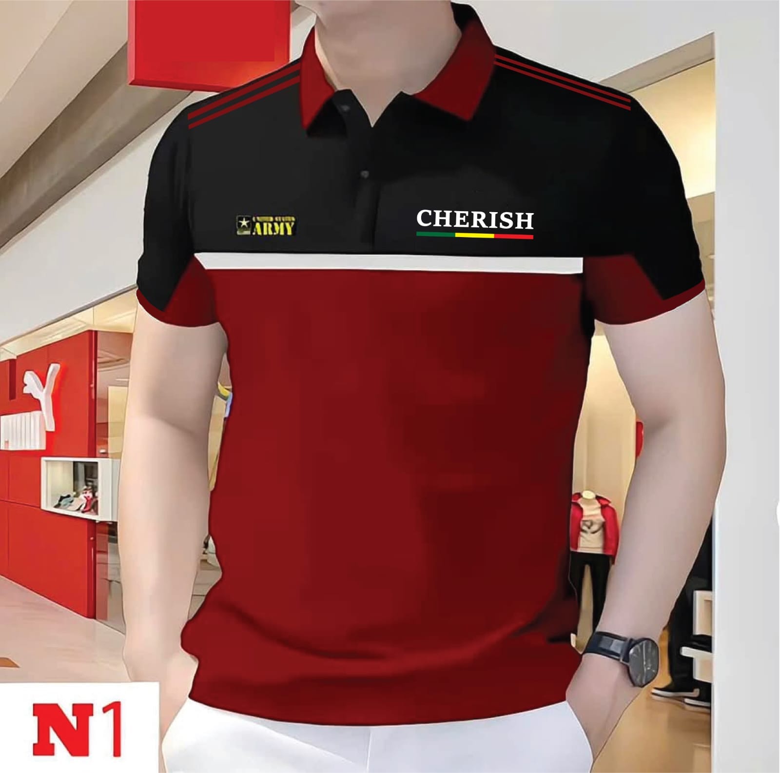 Cotton Polo Shirt For Men'sCode : 12883 (Copy) (Copy) (Copy)