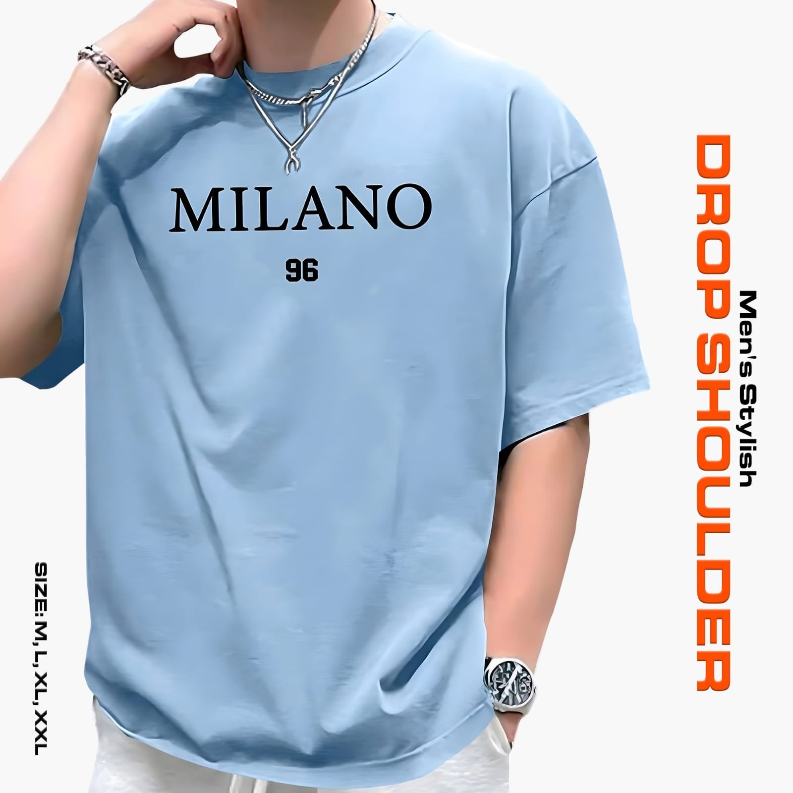 Men's Stylish Drop Shoulder- Milano (Copy) (Copy)