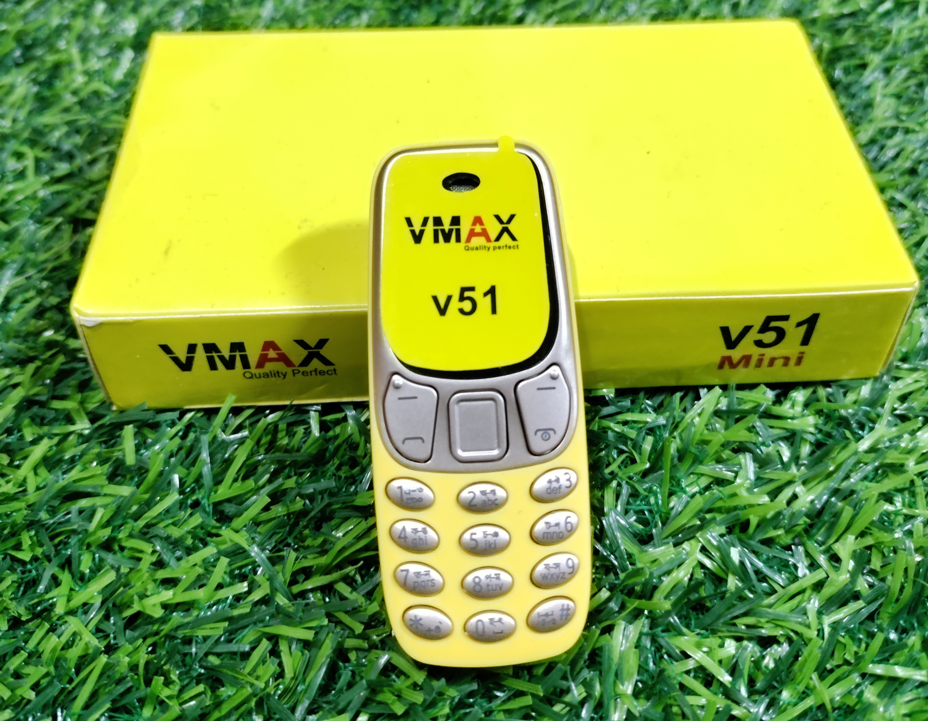 Vmax V51 Mini Phone Magic Voice(YellowCode:9739
