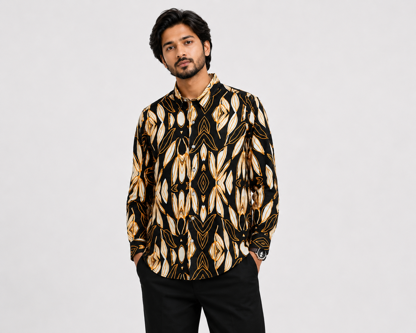 Premium Stylish China Floral Printed Men's Shirt Ask for detailsCode:13142P (Copy) (Copy) (Copy) (Copy) (Copy)